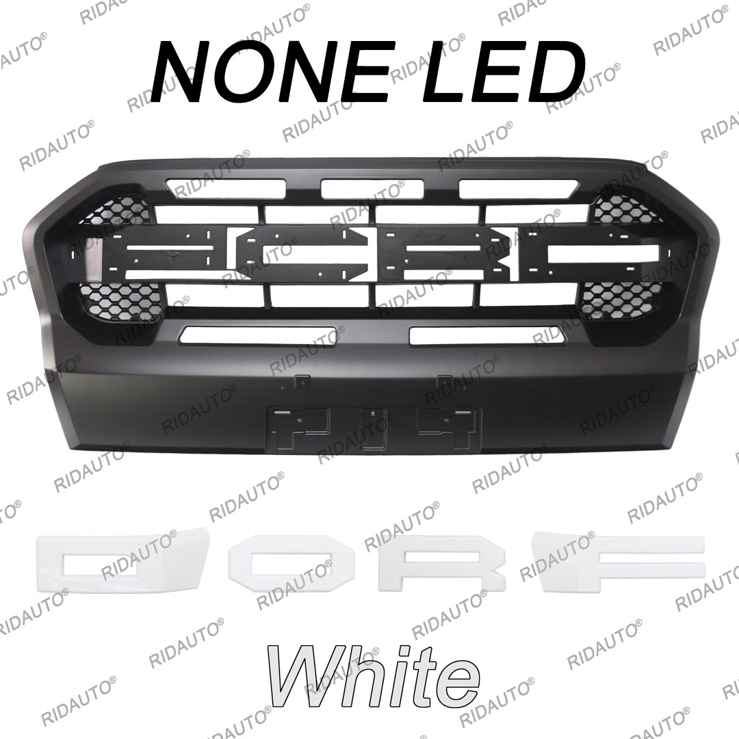 NO LED White Letter