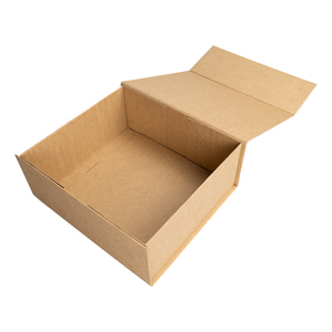 Boîte d'emballage magnétique en carton rigide biodégradable pour cosmétiques, boîte cadeau en papier mat de luxe à vendre - Product Image 1