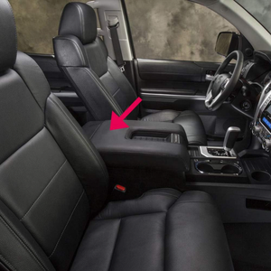 Cubierta de Reposabrazos para Consola Central, Cuero Sintético, Compatible con Toyota Tundra 2014 2015 2016 2017 2018 <span class=keywords><strong>2019</strong></span> - Product Image 2