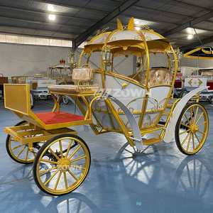 European Elegant Princess High-quality Cinderella Carriage for Sale/wedding Personalized Pumpkin Carriage Special Transport - Product Image 4