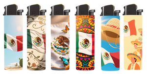 Encendedor de gas butano de plástico con rueda de encendido, personalizable con diseños, venta al por mayor económica - Product Image 5