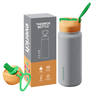 Tapa de Botella de Agua de Acero Inoxidable al por Mayor, a Prueba de Fugas y Libre de BPA, para Viajes y Deportes, Muestra Gratuita de Fábrica - Product Image 1
