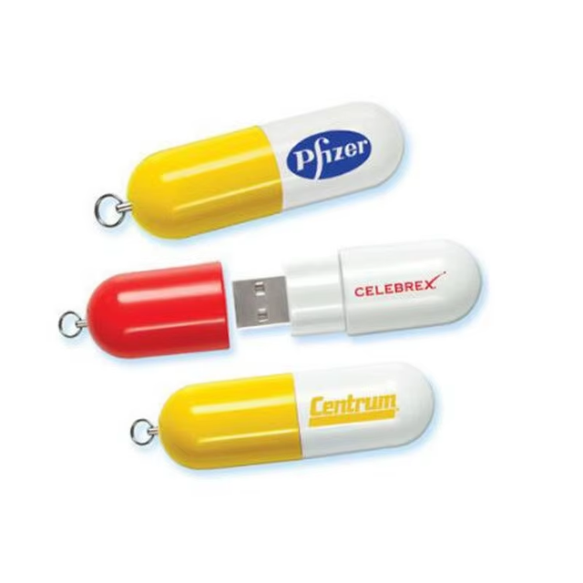 Promotional Medical Gift Plastic Capsule Shaped Usb 2.0 3.0 Flash Drive Fashion USB Memory Stick