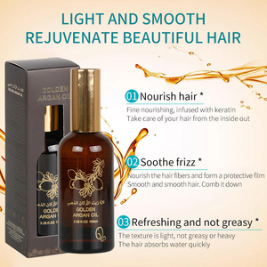 <span class=keywords><strong>Huile</strong></span> d'Argan Dorée Naturelle Bio Q8 100ml – Traitement Lissant et Réparateur pour Cheveux Abîmés – Sérum Capillaire du Maroc – Faible MOQ 100 pièces - Product Image 6