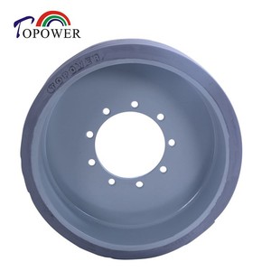 Neumático Sólido Antimarcas para Plataformas Elevadoras de Tijera Genie Skyjack Dingli GR 12 15 20 10x3, Fabricante de Neumáticos AWP - Product Image 2