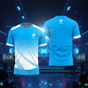 Maglietta E-Sports Personalizzata con Logo, Leggera e Comoda, Top da <span class=keywords><strong>Gaming</strong></span> per Allenamento - Product Image 1