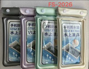 Borsa impermeabile per telefono Fs-2026 galleggiante con protezione a cuscino d'aria per nuoto e attività acquatiche - Product Image 1
