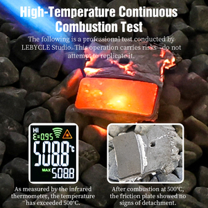 Plaquettes de frein à disque hydraulique pour vélo LEBYCLE en métal, céramique et résine, plaquettes de frein à dissipation thermique pour vélo pour Shimano L05A/J05A/N03A - Product Image 4