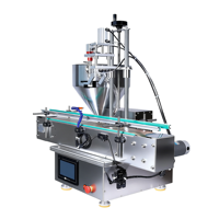 Petites machines de remplissage automatiques pour pâte d'huile d'olive, miel, cosmétiques, parfums et liquides en bouteille