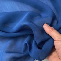 Tissu en Georgette de Soie Naturelle 100% de 10 mm, 54 pouces, Tissé, de Bonne Qualité, pour Robe d'Été Femme GGT