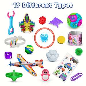 250pcs Assorted <b>Toys</b> <b>Treasure</b> <b>Chest</b> <b>Toys</b> Set Classroom Rewards Birthday Party Favors Carnival Prizes Pinata Fillers - Product Image 2