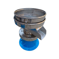 Mini tamis filtrant vibrant de 450 mm de diamètre pour liquides, idéal pour usage industriel