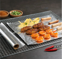 Rouleaux de papier aluminium 25 pieds carrés pour cuisine domestique, feuille d'aluminium argentée pour emballage alimentaire Yysmallcap