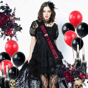 Banda gótica para despedida de soltera con tema de Halloween para decoraciones de fiesta gótica de solteras - Product Image 6