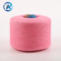 Fil à tricoter Ne 7S 32s à extrémités ouvertes, 70% polyester 30% coton mélangé, recyclé, absorbant l'humidité, antibactérien, couleur personnalisée