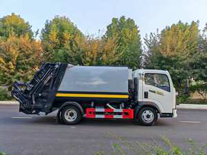 Camión de Basura <span class=keywords><strong>Compactador</strong></span> Huili de 7cbm, 4x2, Nuevo, <span class=keywords><strong>Manual</strong></span>, Diésel, Multifuncional, Transporte Urbano, Emisión Euro 5, 1-5T - Product Image 4