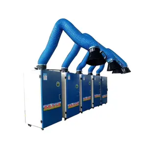 Colector de Humo y Polvo para Soldadura, Especial y Duradero, con Brazos Flexibles y Componente Central del Motor - Product Image 1