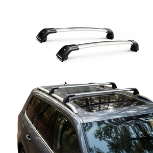 Portapacchi Universale in Alluminio 4x4 <span class=keywords><strong>per</strong></span> <span class=keywords><strong>Auto</strong></span> Barra Portatutto con Montaggio su Tetto a Profili Integrati - Product Image 2