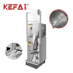 KEFAI Automatic Vibration Plate Seed Nuts Bolts Counting and Packaging Machine