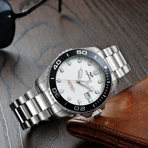Tophill 럭셔리 강한 물 압력 스테인레스 스틸 다이버 Montre Homme Mcanique NH35 자동 운동 손목 사용자 정의 시계 - Product Image 3