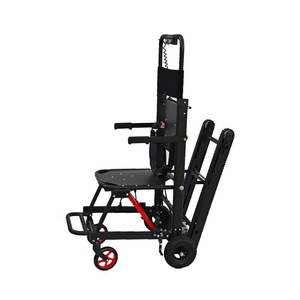 Grand fauteuil roulant médical avec monte-<span class=keywords><strong>escalier</strong></span>, fauteuil roulant électrique pour monter les escaliers, léger, pliable, pratique pour les personnes <span class=keywords><strong>handicap</strong></span>ées - Product Image 1