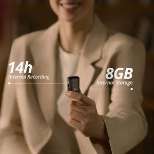 DJI <b>Mic</b> 2 Transmitter Omnidirectional <b>Wireless</b> Microphone with 8GB Storage for Interview Video Recording - Product Image 3