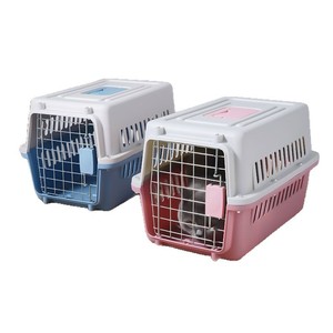 Boîte de transport compacte pour animaux de compagnie, cage de voyage légère pour animaux - Product Image 1