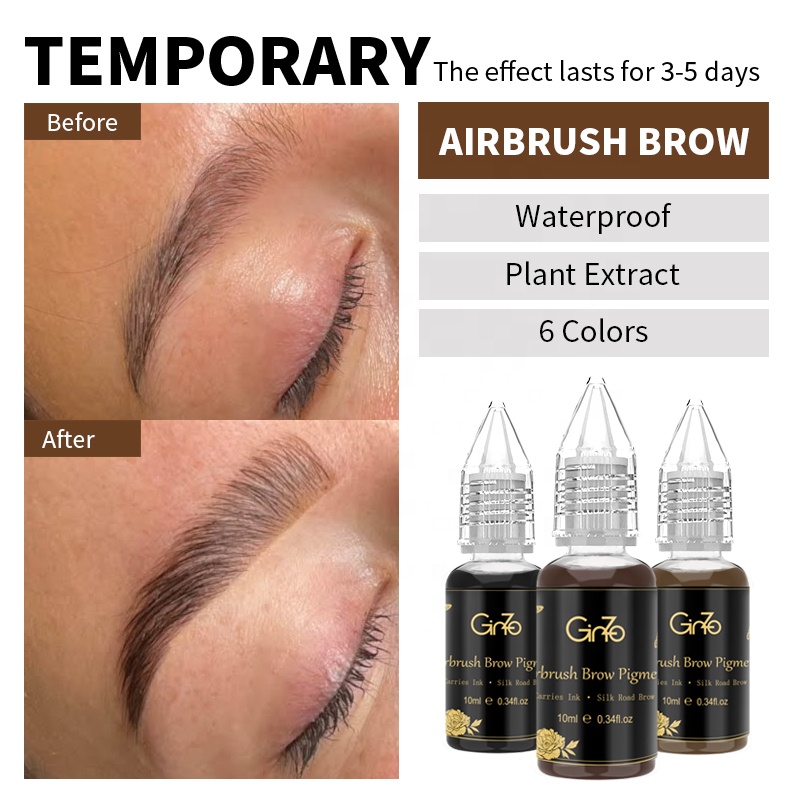airbrush eyebrow tint