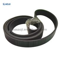 Courroie trapézoïdale de ventilateur de moteur de haute qualité 2065274 pour fraiseuse de route