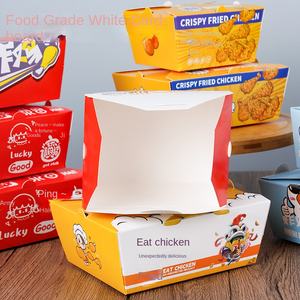 กล่องอาหารแบบใช้แล้วทิ้งที่เป็นมิตรต่อสิ่งแวดล้อม สำหรับใส่ซูชิ ไก่ทอด ขนมปังกรอบ ขนมขบเคี้ยว เฟรนช์ฟรายส์ แบบพิมพ์ลายนูน สำหรับซื้อกลับบ้าน - Product Image 1