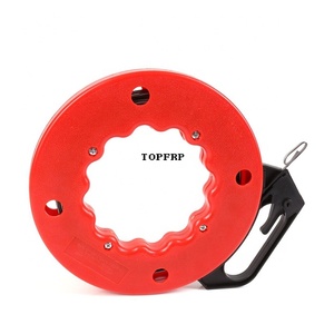 50ft Steel Cable Fish Tape Electric Wire <b>Puller</b> - Product Image 1