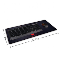 Tapis de souris de jeu RGB personnalisé avec sublimation, base en caoutchouc antidérapante, dessus en tissu doux, créez votre propre logo, grand stock disponible