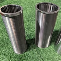 Grillage Johnson en acier inoxydable soudé en V de 0,5 mm, haute résistance et durable, pour le contrôle du sable dans les puits de forage