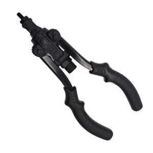 Remachadoras Neumáticas de Doble Mano 102 y de Una Mano 101, Sierra Perforadora Manual y Pistola de Clavos Expansora para Remaches - Product Image 1