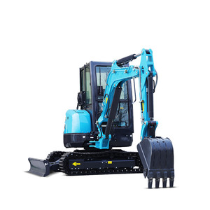 Mini-excavatrice sur chenilles 2,5 tonnes avec moteur EPA, certifiée CE 1 2 3 4, pour usage domestique, compacte et hydraulique, livraison gratuite - Product Image 3