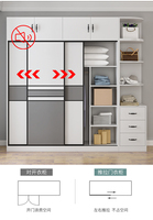 Meubles de chambre à coucher, largeur 120cm, placard, vêtements, organisateur de marche moderne, armoire portable avec tiroirs