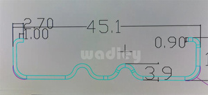 เครื่องขึ้นรูปชั้นวางของโลหะแบบม้วนเย็น - Product Image 3