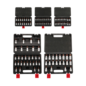 Jeu de douilles pour clé dynamométrique Ariter 1/4 3/8 1/2 pouce, douilles Phillips, plates, Torx, Allen, kit d'outils - Product Image 5