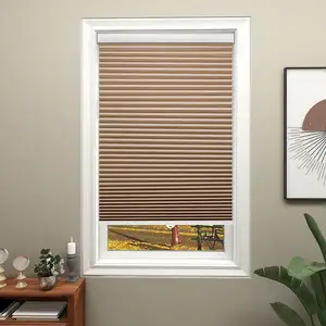 Top Down Bottom Up Honeycomb Blinds Shades Light Filtering Cellular Shades Single Cell Pleated Honeycomb Window Shades