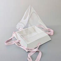 Boîtes d'emballage pyramidales rigides en papier recyclé Sunshine, finition mate, gaufrage, design unique, boîte cadeau pour gâteau, chocolat, biscuits