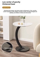 Table d'appoint ronde économique YOUTAI en gros, avec cadre en métal, petites tables d'appoint pour le salon