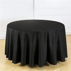 Wedding Decoration Plain Dyed Pattern Banquet Use Table Cloth SDTC-02