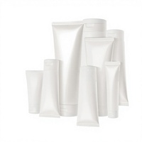 Tubes cosmétiques en gros en stock 30400 ml, avec couvercle à clapet en PP moulé par injection, capuchon en aluminium, emballage PE, imprimé sérigraphié