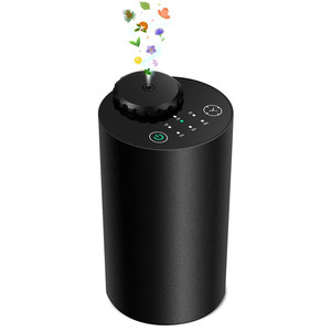 Pin hoạt động không dây màu đen hợp kim nhôm hương liệu khuếch tán 3 sương mù cấp không cần nước khuếch tán hương thơm khuếch tán - Product Image 1