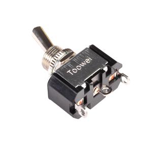 Interruptor de palanca SPDT TOOWEI Solder Term Latching On/On - Product Image 1