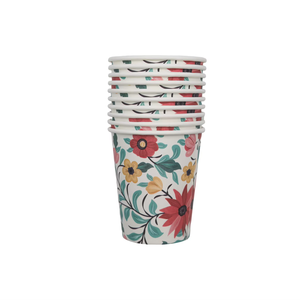 Gobelets en papier jetables écologiques personnalisés pour boissons chaudes et fêtes, imprimés avec logo - Product Image 2