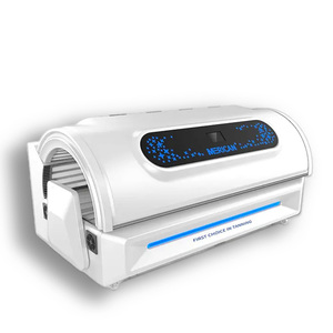 Nueva llegada: máquina de solárium comercial con pulverizador corporal, cama de bronceado horizontal, tecnología UV, material ABS - Product Image 5