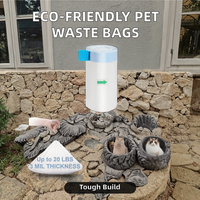 Litière pour chat intelligente, écologique, personnalisée avec logo, en matériau organique, compostable, rouleau de déchets pour animaux de compagnie, élimination des déchets pour animaux de compagnie