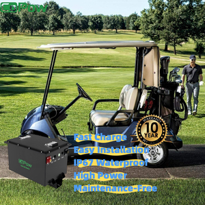 Batería para Carro de Golf IP67 Resistente al Agua, 24V 18Ah/24Ah/30Ah, Carga Rápida, Alta Potencia, Libre de Mantenimiento, con Cargador - Product Image 2