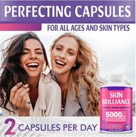 Capsules de collagène Nutrivoice pour la peau blanche, complément alimentaire non OGM pour adultes - Beauté, non destiné aux adolescents, aux femmes enceintes 1